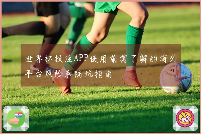 世界杯投注APP使用前需了解的海外平台风险和防坑指南