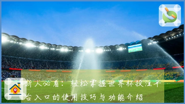 新人必看：轻松掌握世界杯投注平台入口的使用技巧与功能介绍
